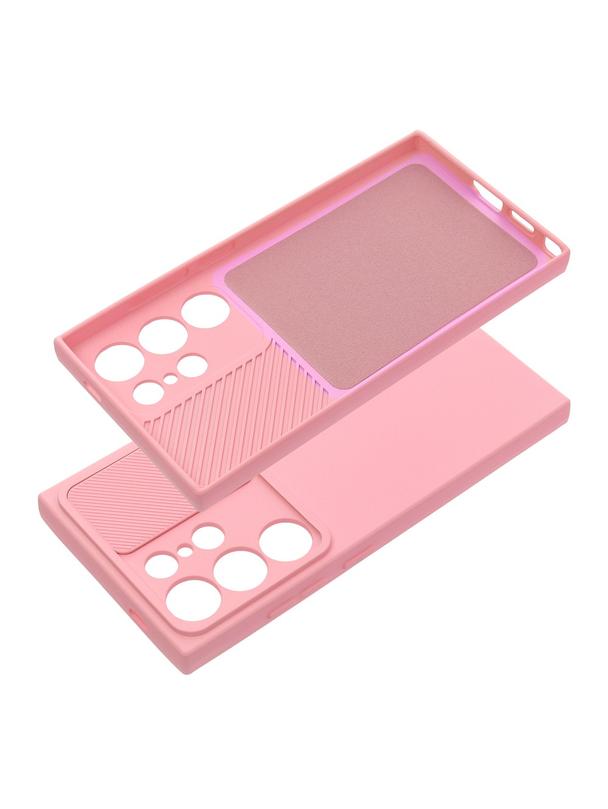 Futerał SLIDE do SAMSUNG S24 Ultra jasnoróżowy