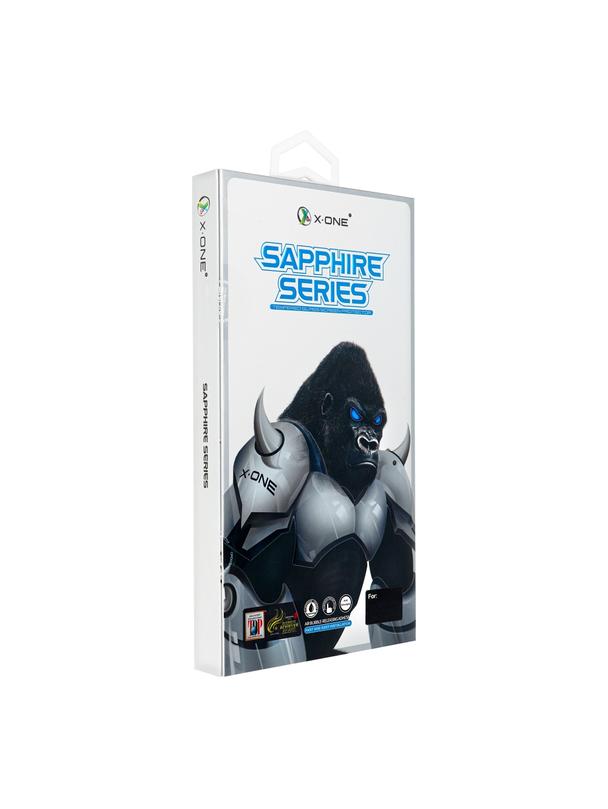 Szkło hartowane X-ONE Sapphire Glass Extra Hard - do iPhone 15 Plus/16 Plus