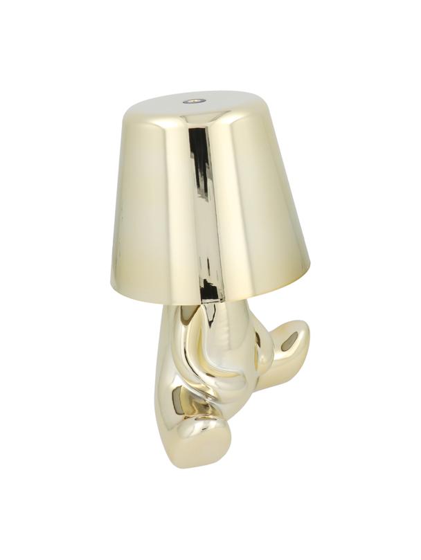 Lampka nocna GOLD MAN Art Deco siedzący (wzór 7) MLTL