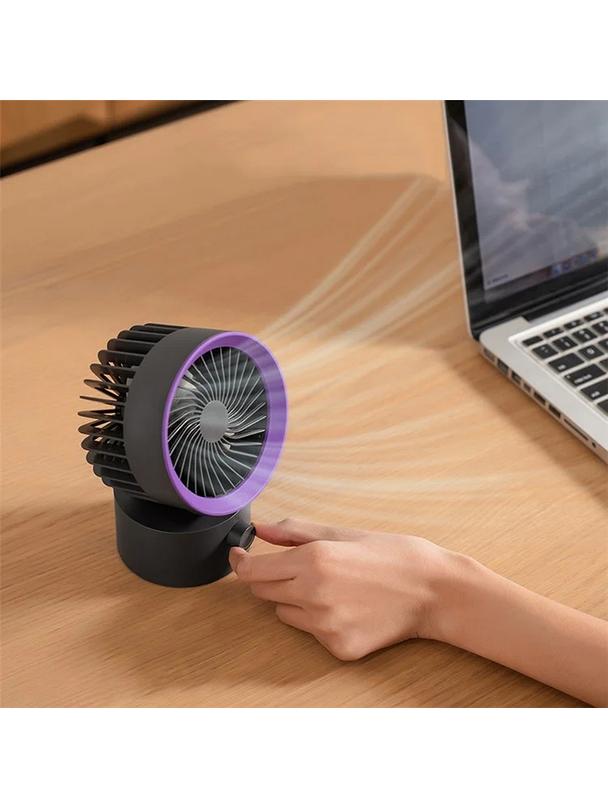 Wentylator / wiatrak biurkowy LLD-F87R szary