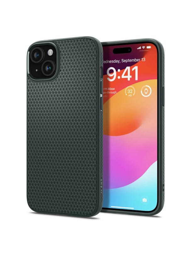 SPIGEN futerał LIQUID AIR do IPHONE 15 abyss green