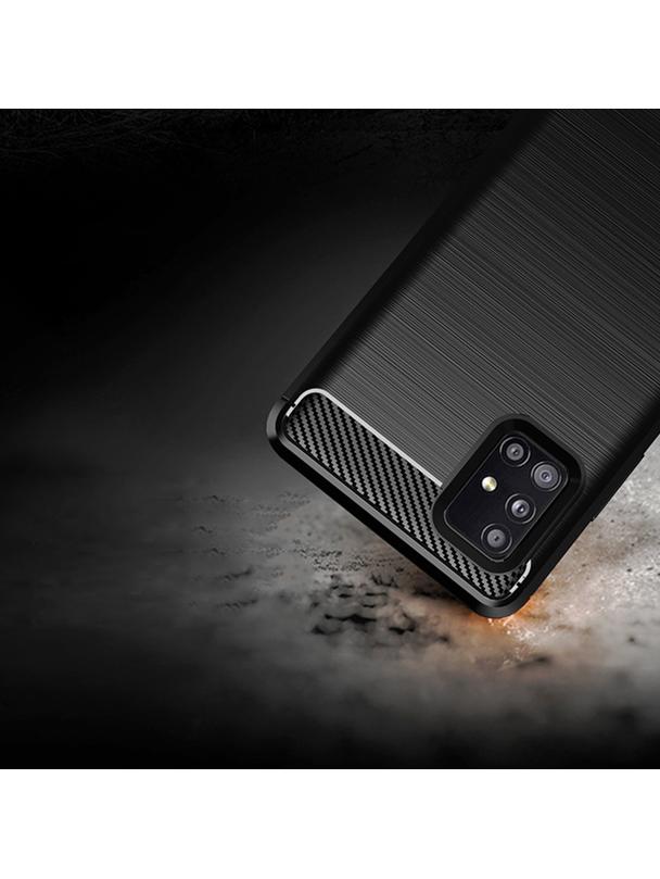 Futerał do Samsung A51 5G Carbon czarny