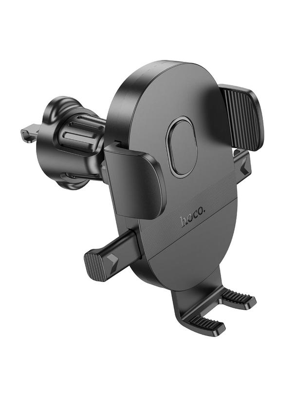 Uchwyt na telefon do samochodu uniwersalny Hoco do kratki H18 czarny
