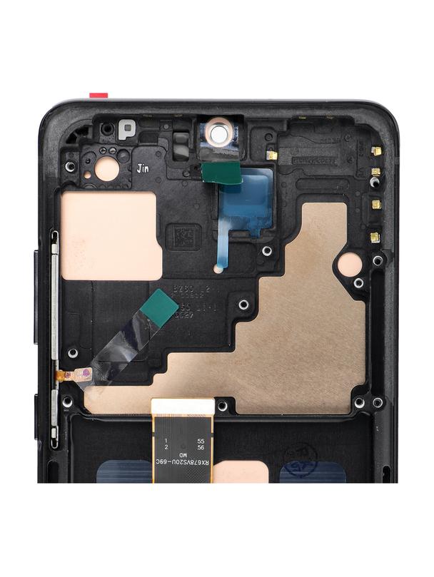 Wyświetlacz LCD do SAMSUNG S20 Ultra Black SOFT OLED z ramka