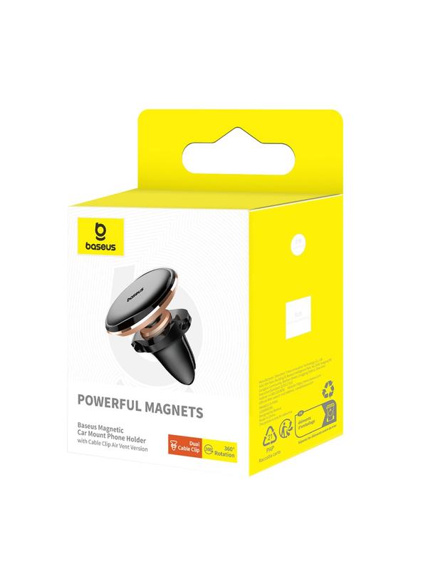 BASEUS uchwyt samochodowy magnetyczny do kratki C40141201G13-00 czarny