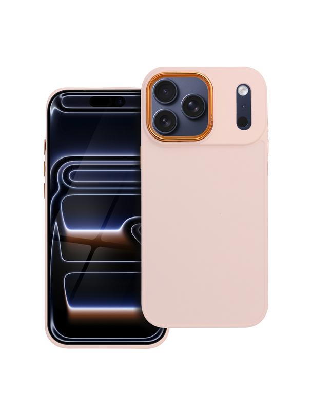 Futerał FRAME do IPHONE 17 Pro Max pudrowy róż