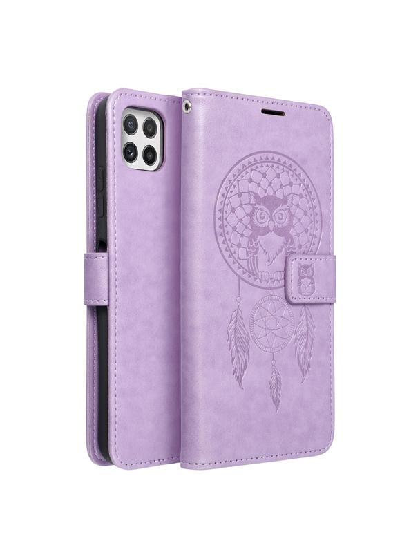 Kabura MEZZO Book do SAMSUNG A22 5G łapacz snów fioletowy