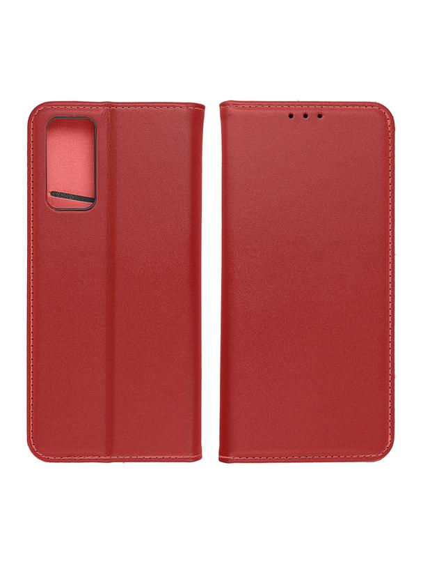 Kabura SMART PRO Book skórzana do SAMSUNG A05s bordowy