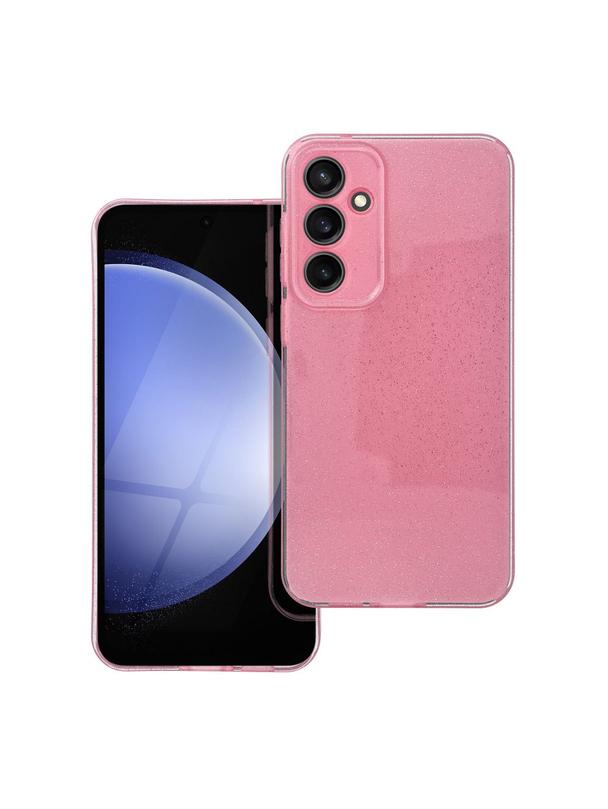 Futerał CLEAR CASE 2 mm BLINK do SAMSUNG S23 FE różowy