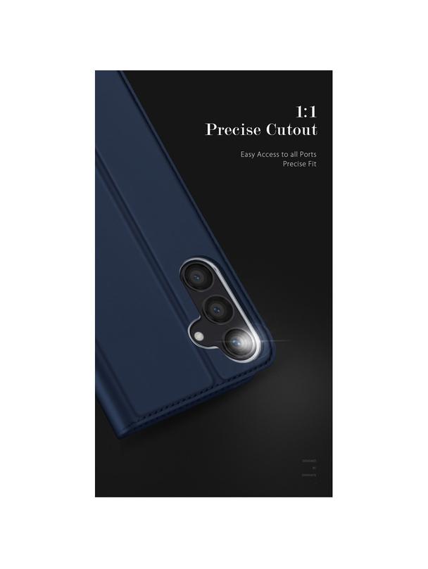 DUX DUCIS kabura SKIN PRO do SAMSUNG S24 niebieska