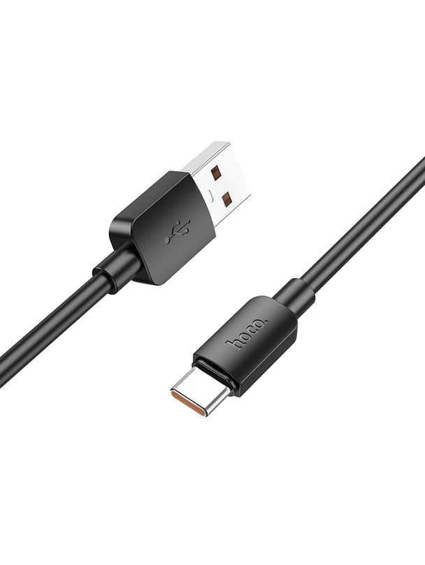 Kabel USB A do USB C Hoco PD 6A 100W 1 m X96 czarny