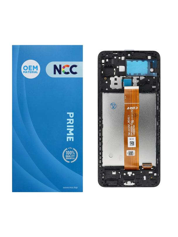 NCC Wyświetlacz LCD do SAMSUNGA 12S A127 F/U/M OEM z ramką