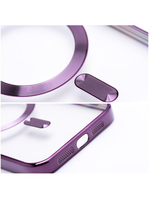 Futerał ELECTRO MAG COVER kompatybilny z MagSafe do IPHONE 14 Pro Max fioletowy