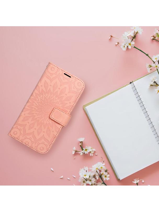 Kabura MEZZO Book do IPHONE 16 Pro Max mandala peach fuzz