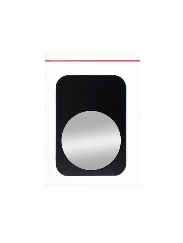 Blaszki do uchwytu magnetycznego czarno srebrne