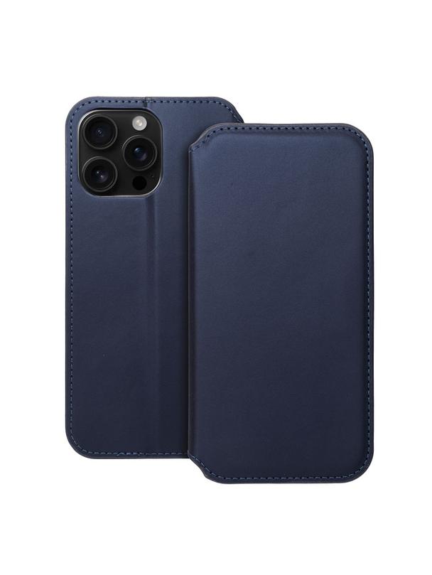 Kabura do IPHONE 16 Pro Max Dual Pocket Book granatowy