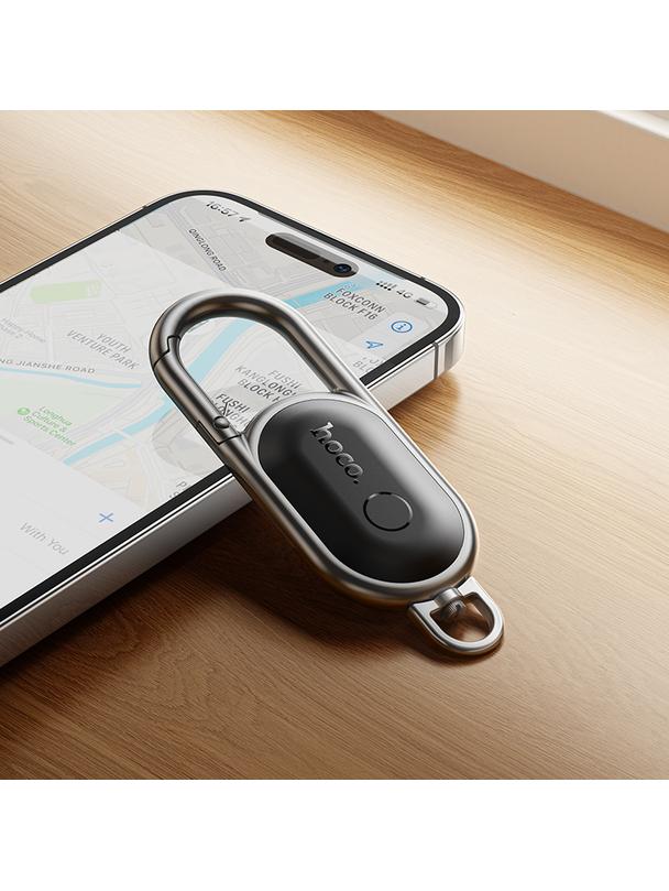 Lokalizator zgodny z Apple Find My Hoco E91J czarny