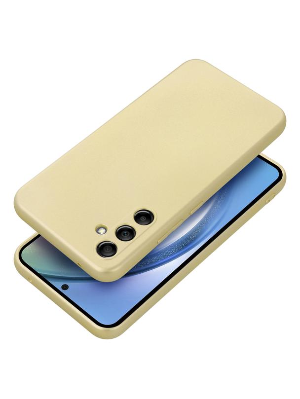 Futerał METALLIC do SAMSUNG A34 5G złoty