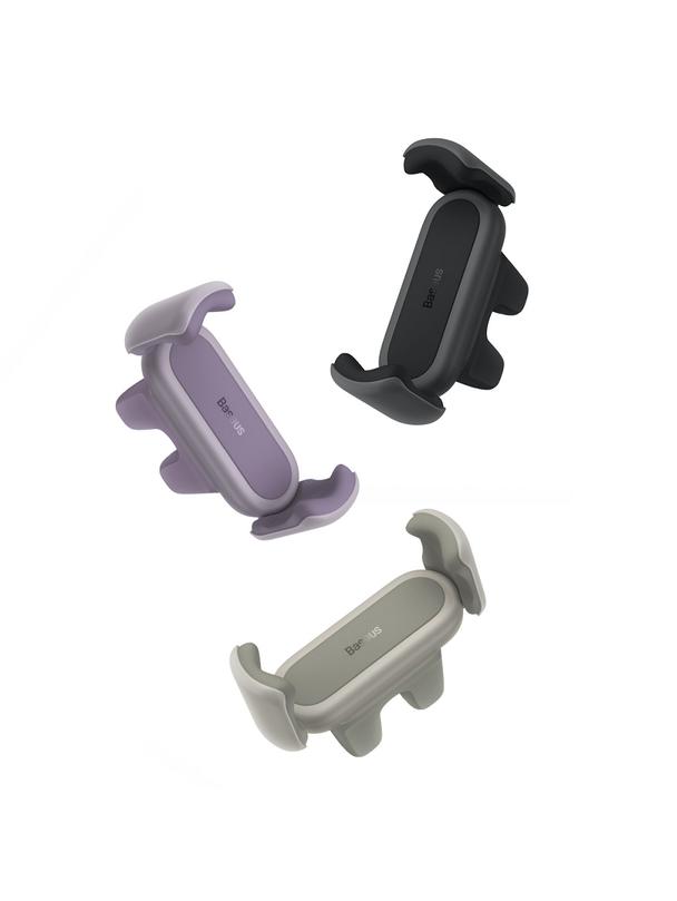 BASEUS uchwyt samochodowy do kratki z podwójnym mocowaniem SUGP000001 czarny