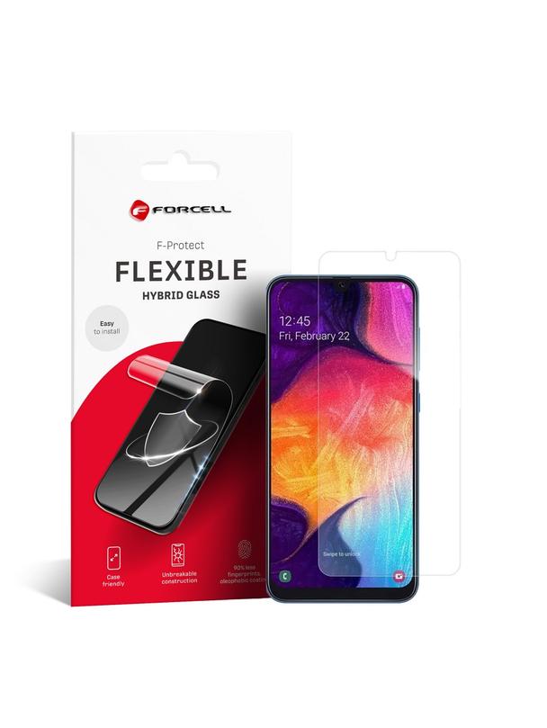 Szkło hybrydowe do Samsung A50 Forcell Flexible Nano Glass