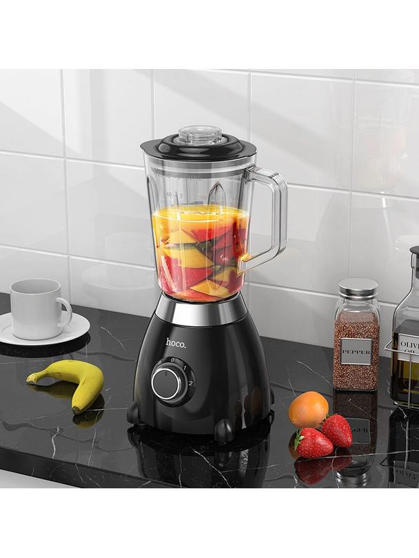 Blender kielichowy Hoco w stylu retro 1,5L HE33 czarny