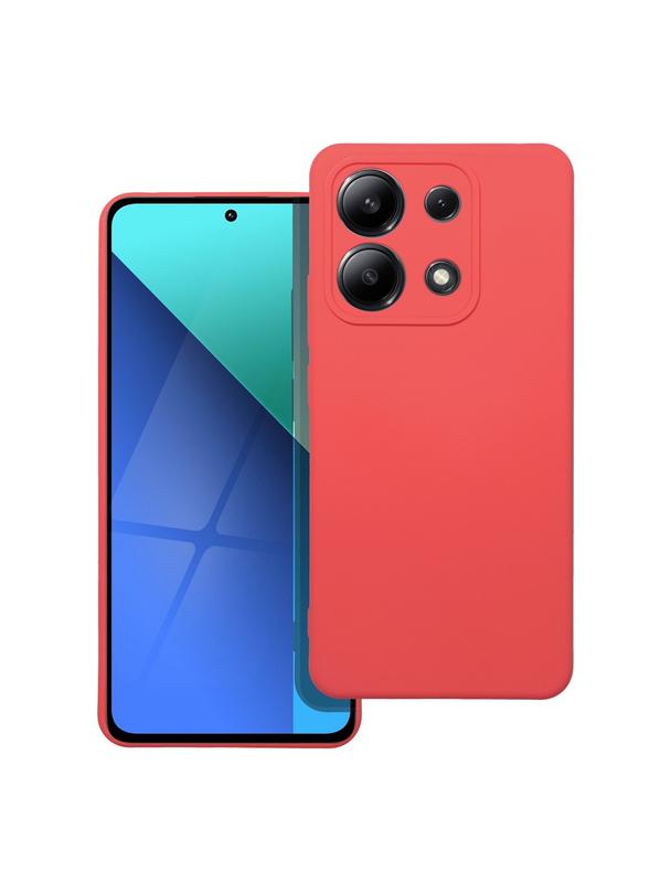 Futerał SILICONE do XIAOMI Redmi Note 13 4G brzoskwiniowy