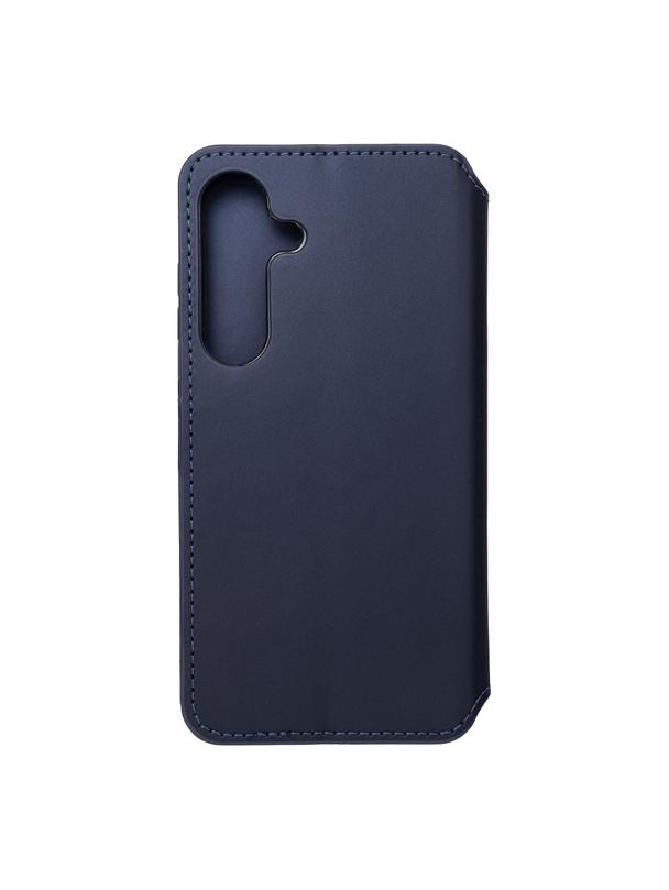 Kabura DUAL POCKET Book do SAMSUNG S25 granatowy