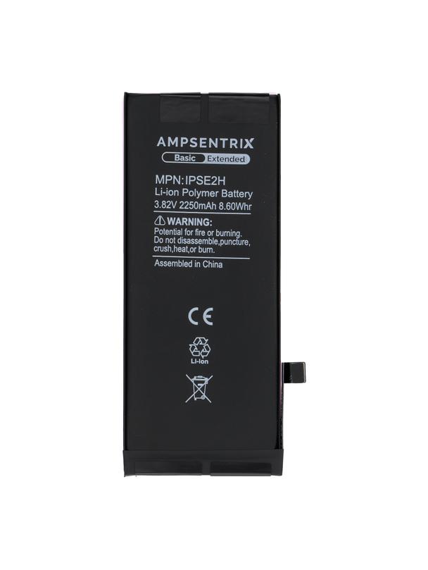 AmpSentrix Basic bateria do iPhone SE 2020 (zwiększona pojemność 2250 mAh)