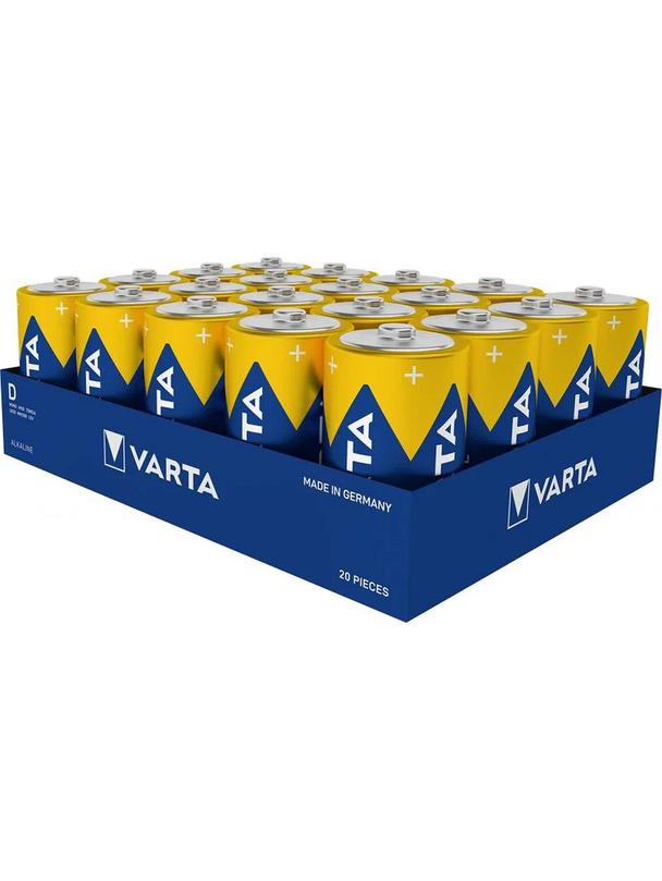 VARTA bateria alkaliczna R20 (Typ D) Industrial Pro 20 szt