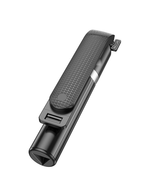 Selfie stick Hoco tripod z pilotem bezprzewodowym K20 czarny