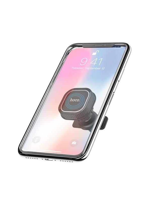 Uchwyt na telefon do samochodu magnetyczny Hoco do kratki CA52 czarny