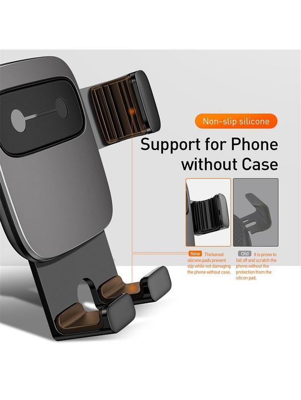 BASEUS uchwyt samochodowy grawitacyjny do kratki SUYL-FK01 czarny