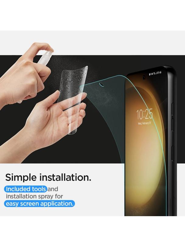 SPIGEN folia hydrożelowa NEO FLEX do SAMSUNG S23 2-pack transparentna