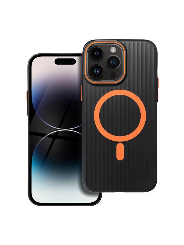 Futerał SIMPLY kompatybilny z MagSafe do IPHONE 14 Pro Max tytan czarny