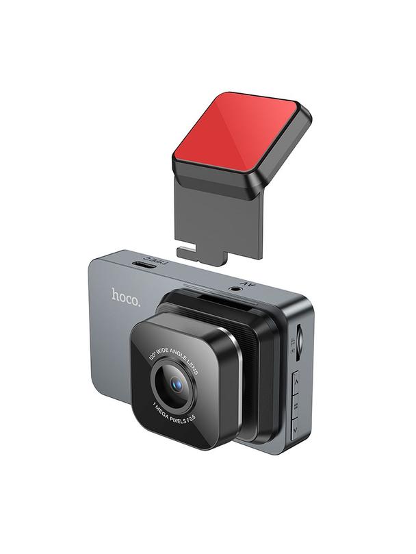 Kamera samochodowa Hoco z wyświetlaczem 3" 720P/30 fps DV9 szara