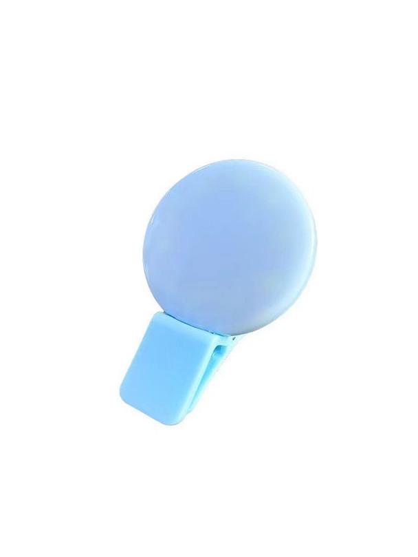 Lampa LED Ring do selfie na telefon MINI Q niebieska