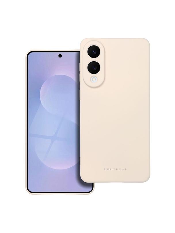 ROAR futerał SPACE do SAMSUNG S25 Edge Kremowy