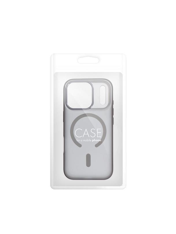 Futerał do iPhone 16 PRO Flexline Mag Cover zgodny z MagSafe szary