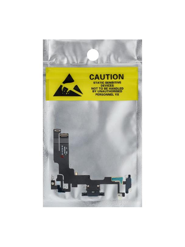 Taśma ładowania USB do IPHONE 14 czarna OEM