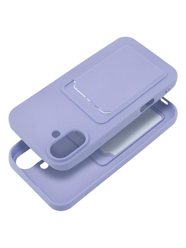 Futerał CARD CASE do IPHONE 16 Plus fioletowy