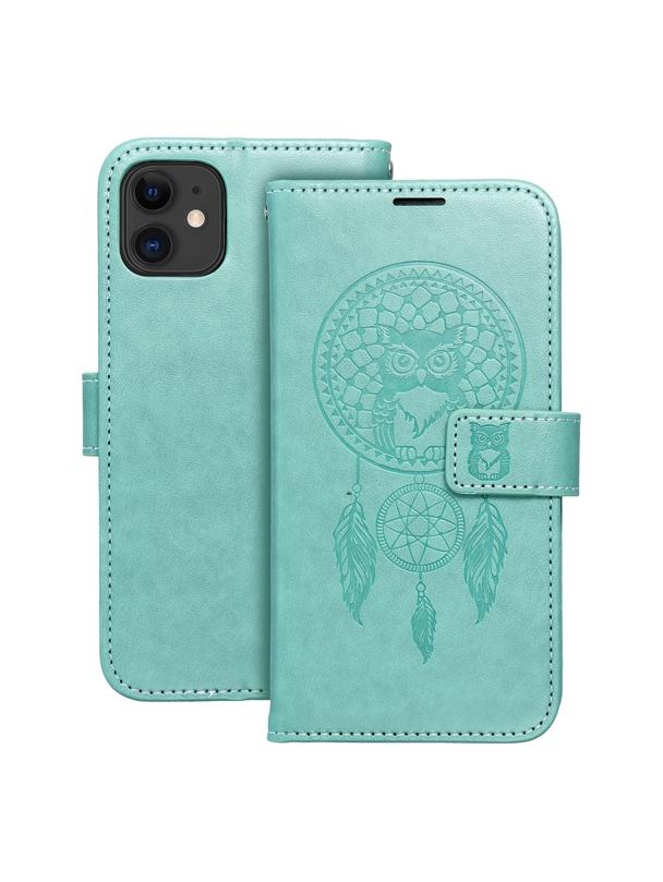 Kabura MEZZO Book do IPHONE 11 łapacz snów zielony