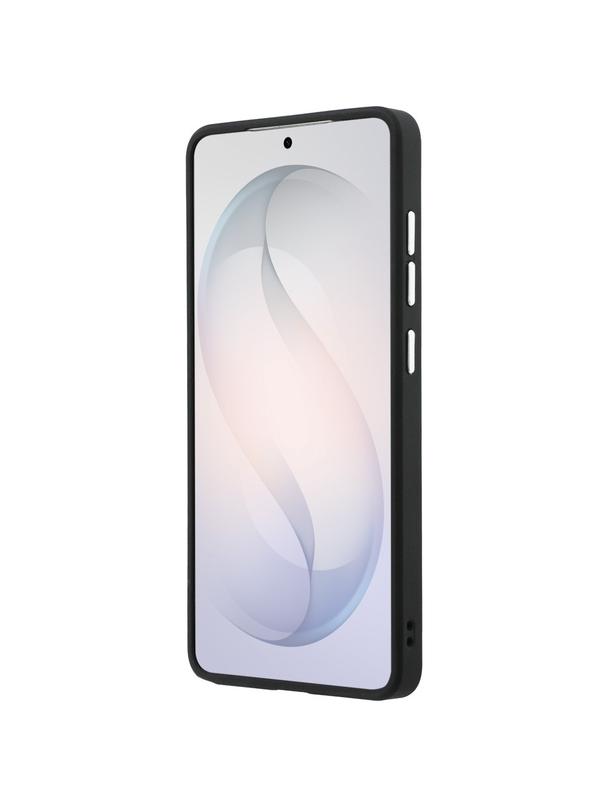 GUESS futerał do SAMSUNG S26 Ultra GUHMS26LPFGTSCMK (Fixed Glitter Triangle MagSafe) czarny