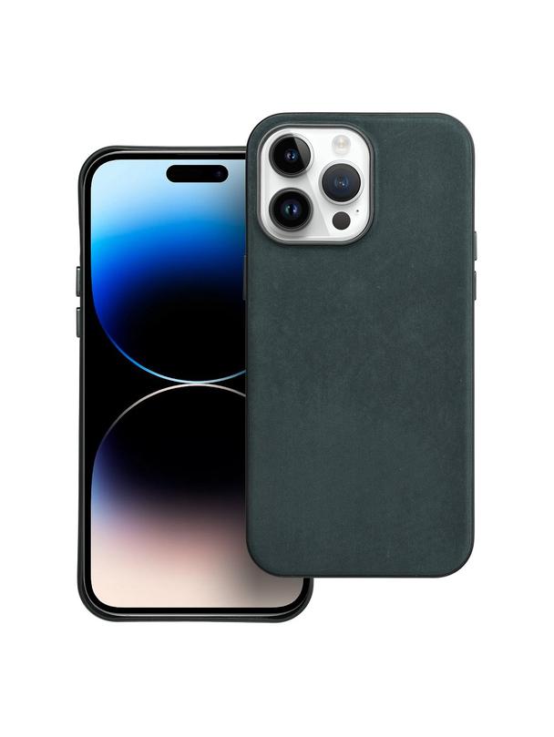 Futerał WOVEN MAG COVER kompatybilny z MagSafe do IPHONE 14 Pro Max zielony