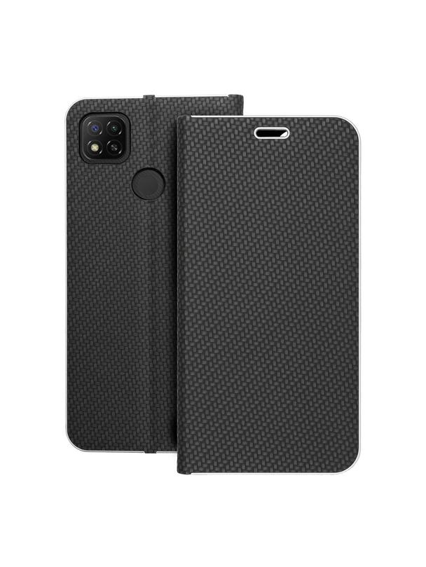 Kabura LUNA Book Carbon do XIAOMI Redmi 9C / 9C NFC czarny