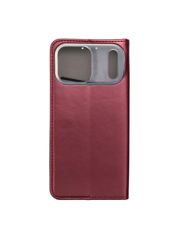 Kabura SMART MAGNETO do IPHONE 17 Pro Max burgundowy