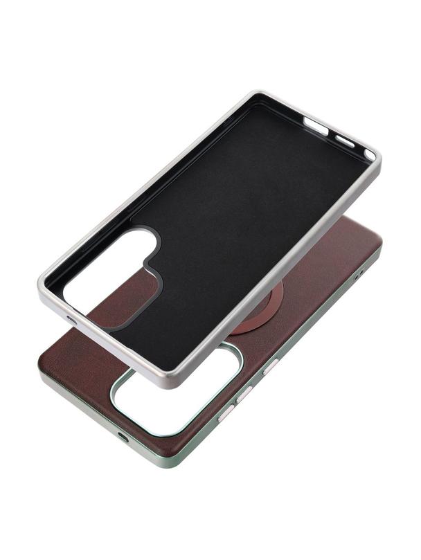 Futerał GENTLEMAN MAG COVER kompatybilny z MagSafe do SAMSUNG A26 brązowy