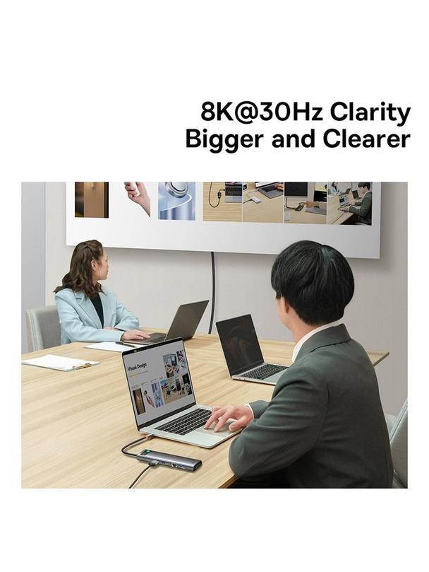 BASEUS adapter HUB 12w1 Typ C WKWG020213/BS-OH037 0,2 m szary