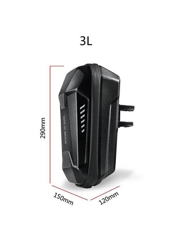 WILDMAN sakwa na kierownicę do hulajnogi wodoodporna 3L ES8X Plus czarna