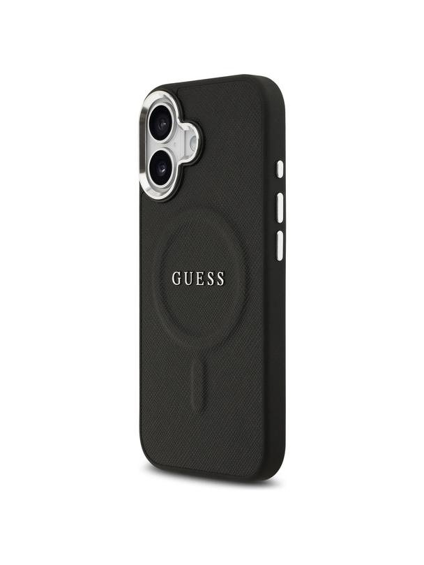 GUESS futerał do IPHONE 17 kompatybilny z MagSafe GUHMP17SPSAREGSK (PU W/ Classic Logo) czarny