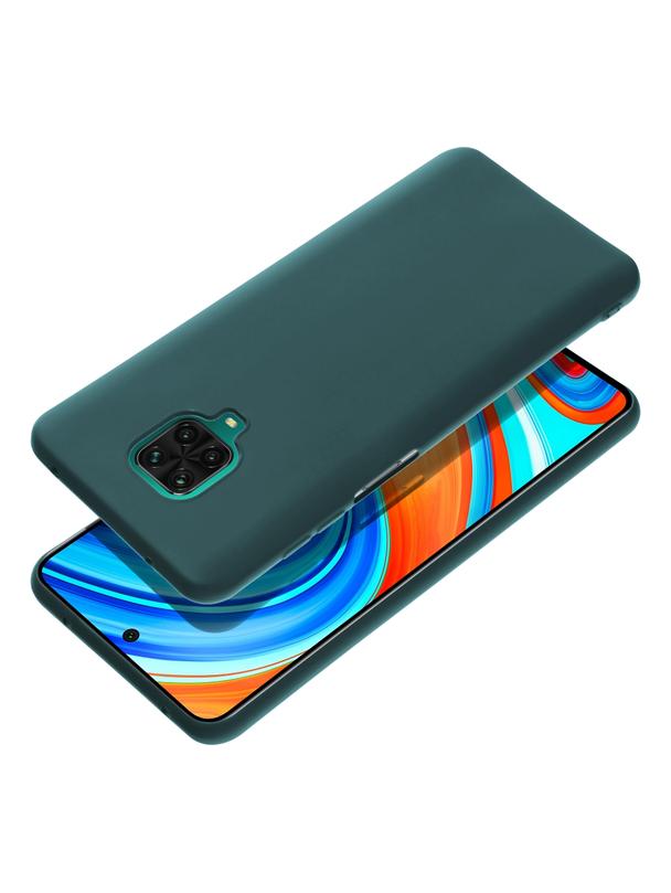 Futerał MATT do XIAOMI Redmi Note 9 Pro ciemnozielony